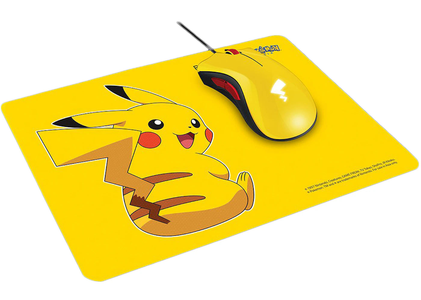 Razer x Pokémon Pikachu Limited Edition Mouse & Mat Bundle RZ83-02540100-B3D1 (2Y) Yellow