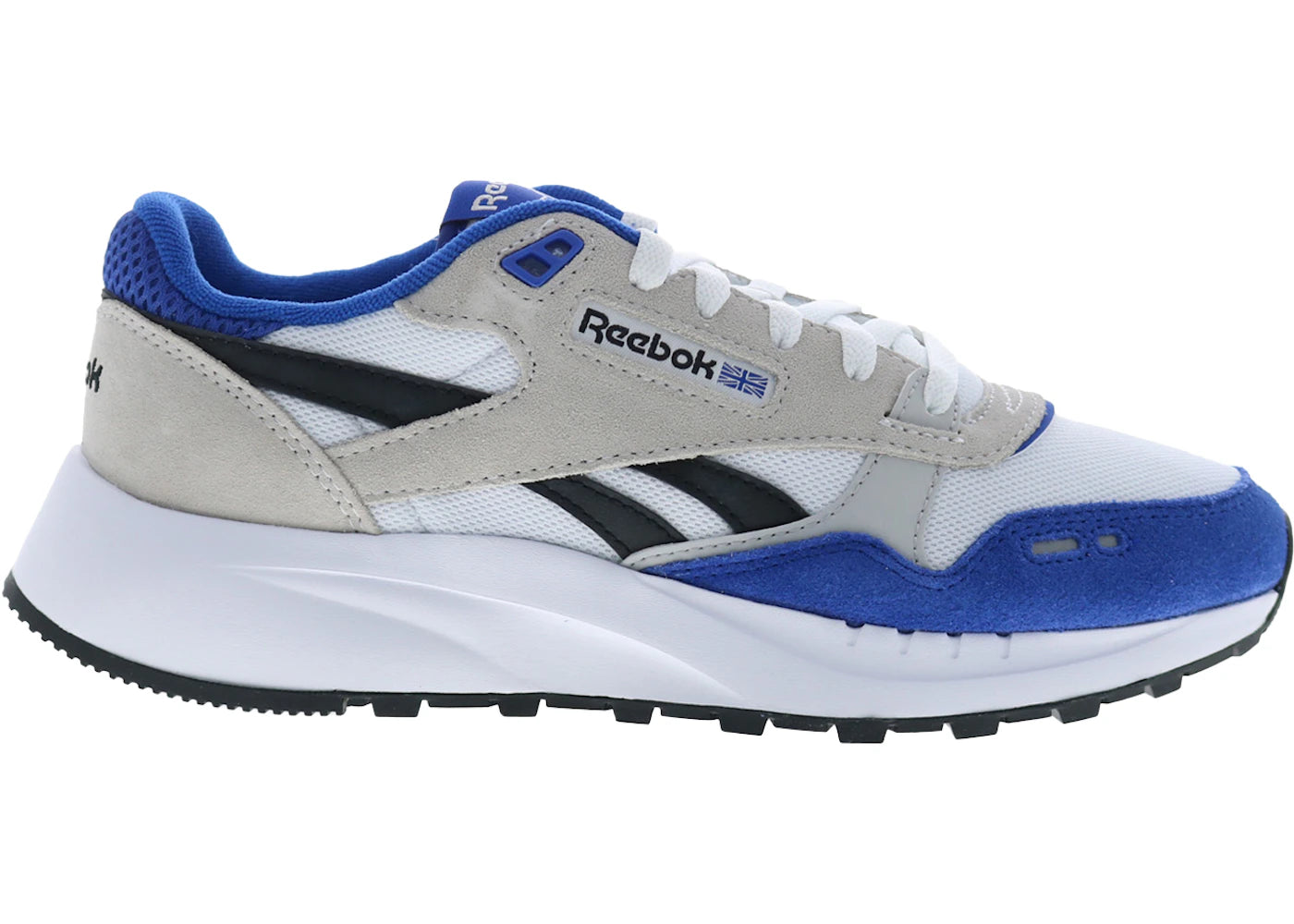 Reebok Classic Leather 2400 White Boundless Blue Black
