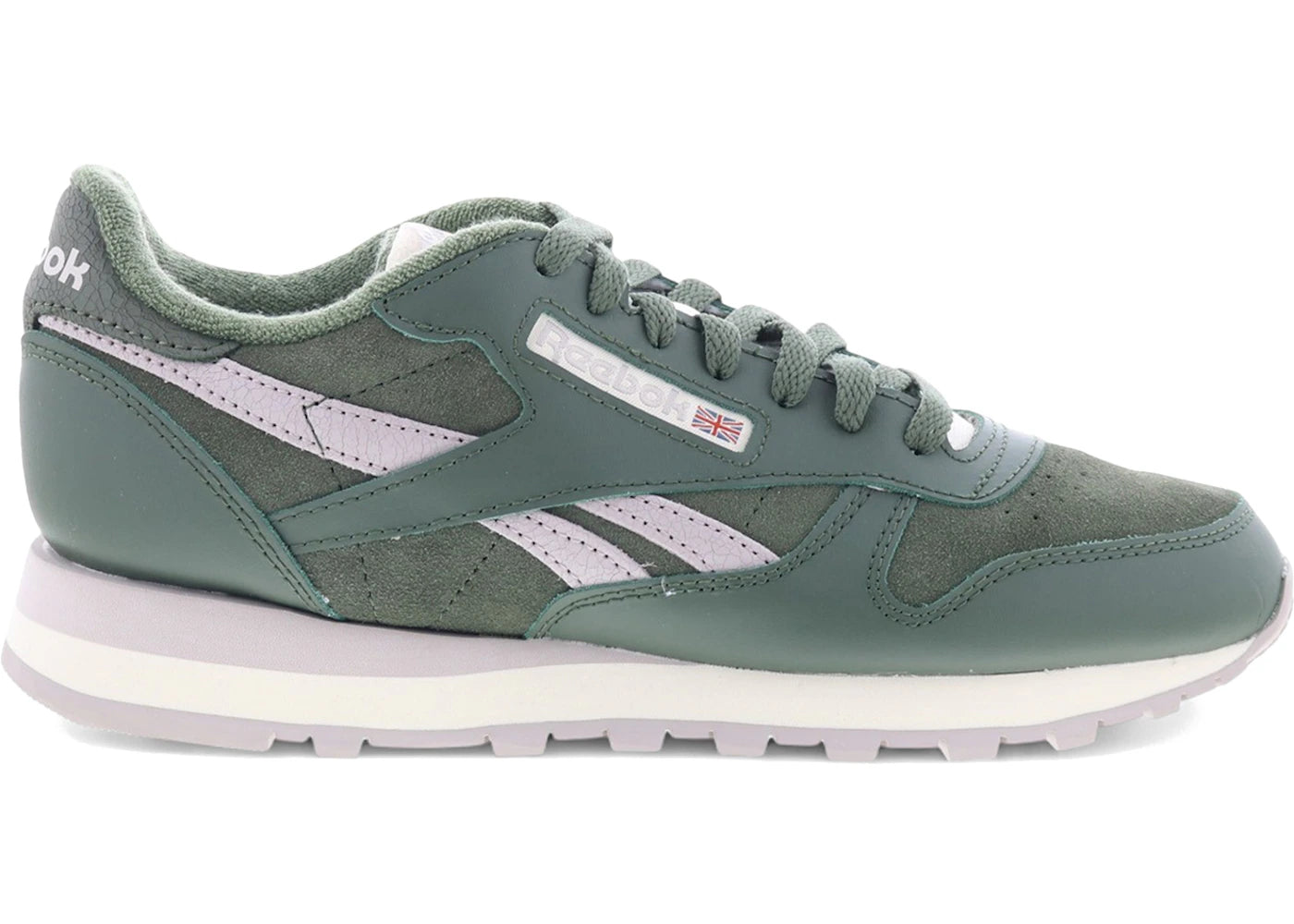Reebok Classic Leather Breakaway Green Hazy Grey