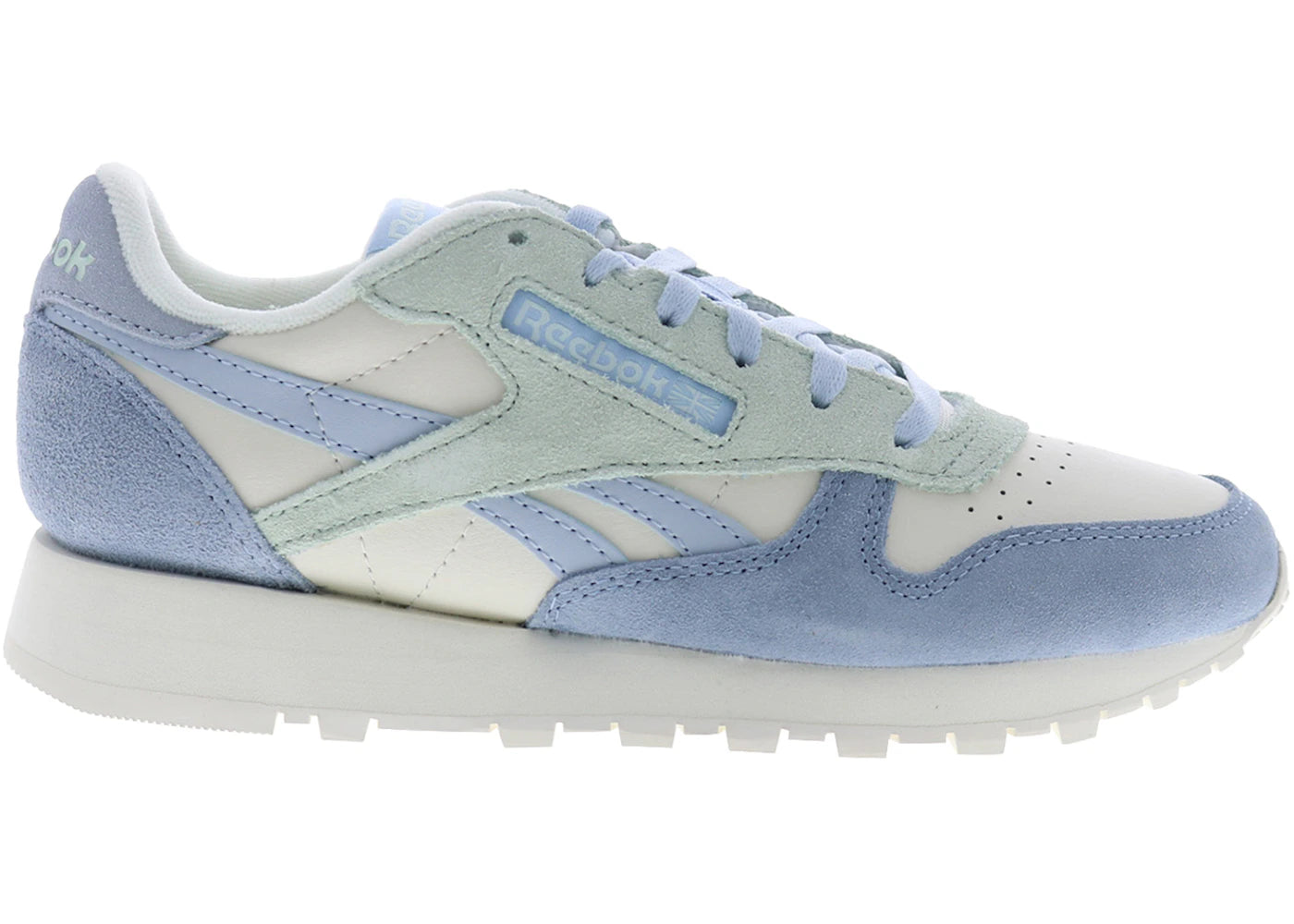 Reebok Classic Leather Chalk Pale Blue Vintage Blue (Women's)