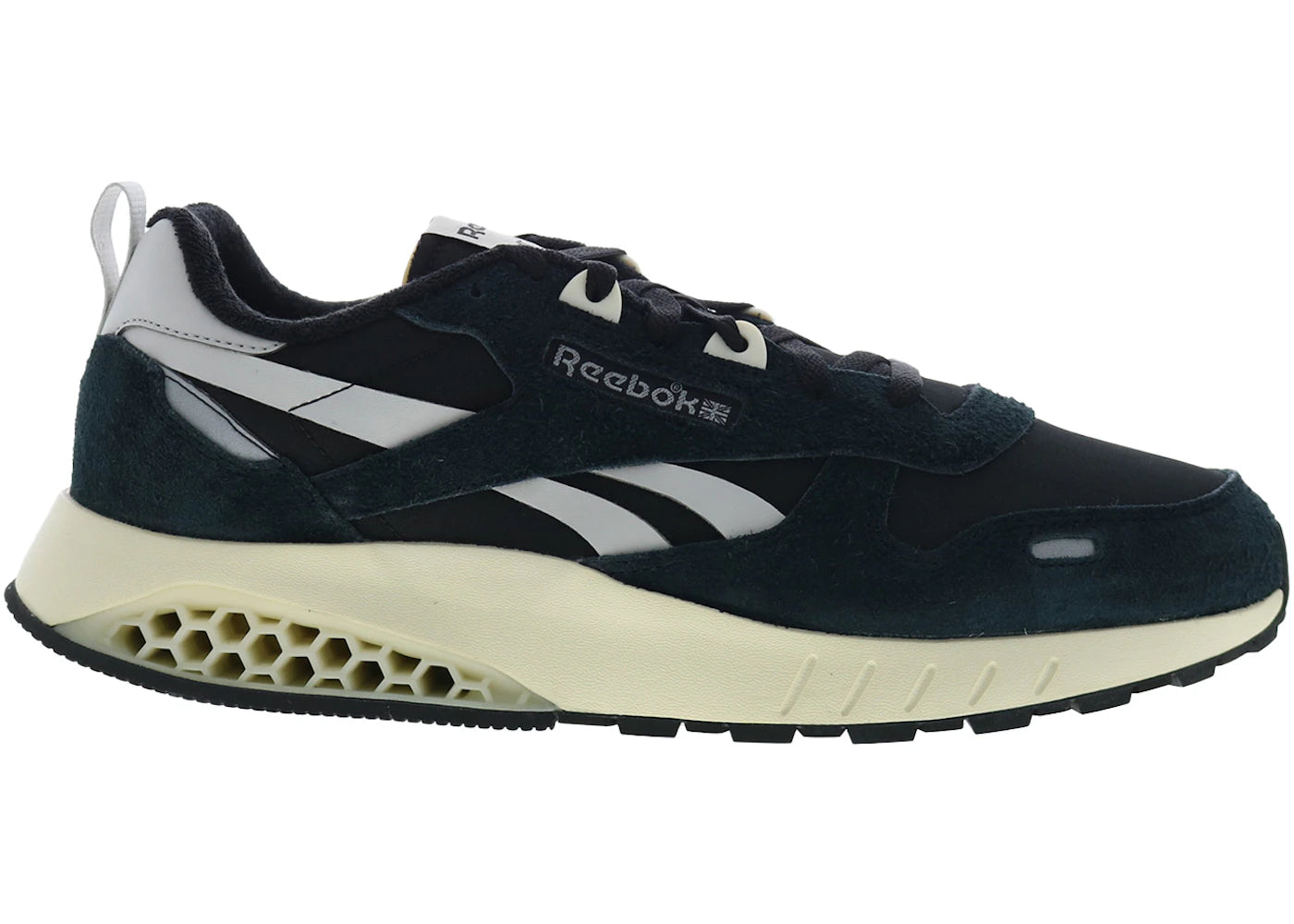 Reebok Classic Leather Hexalite Black Steely Fog