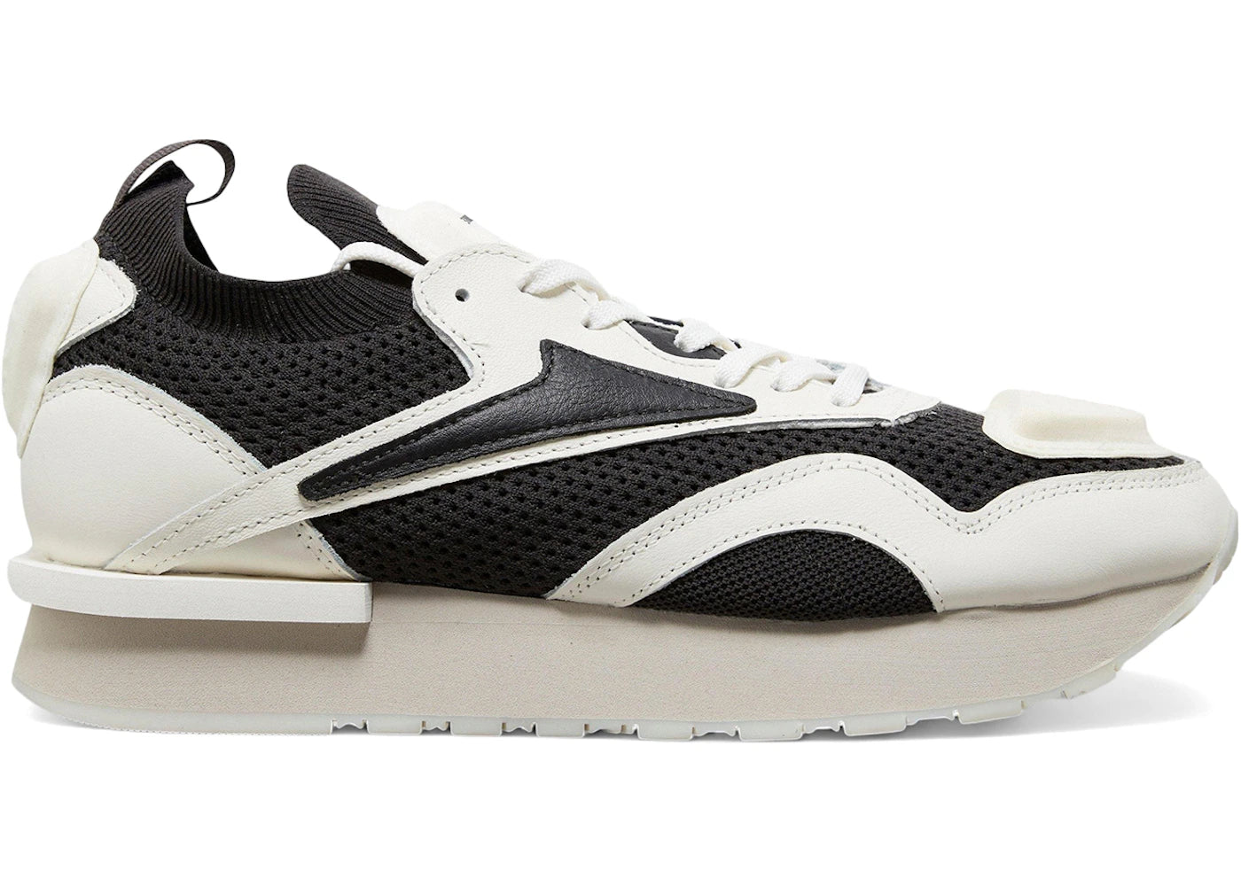Reebok Classic Leather Nylon Plus HYMNE White Black