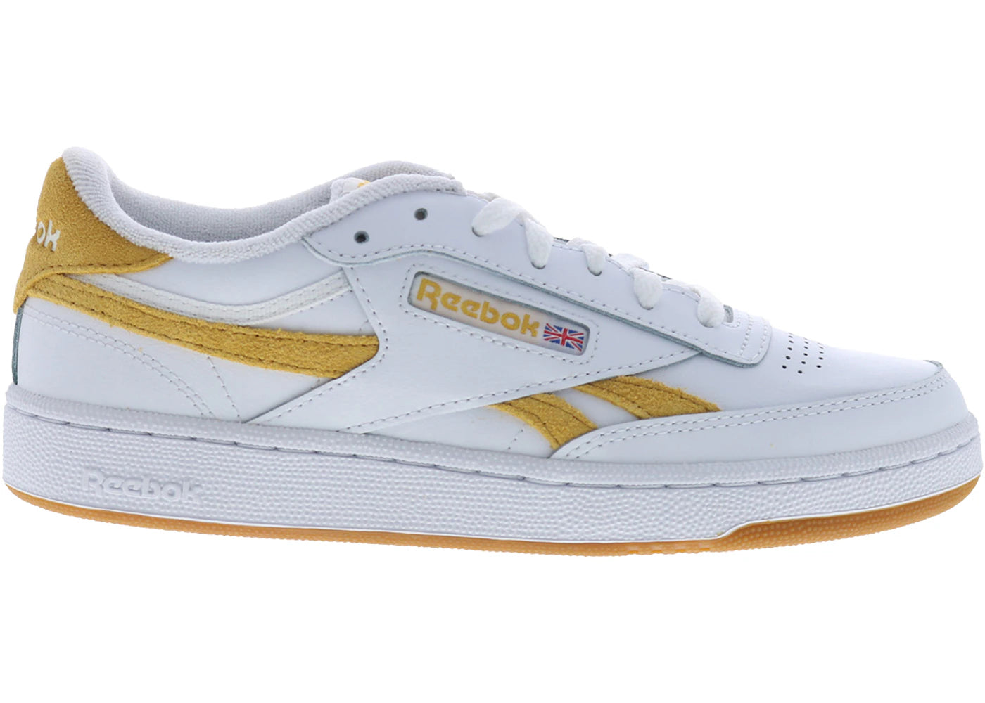 Reebok Club C Revenge Footwear White Retro Gold (Women's)