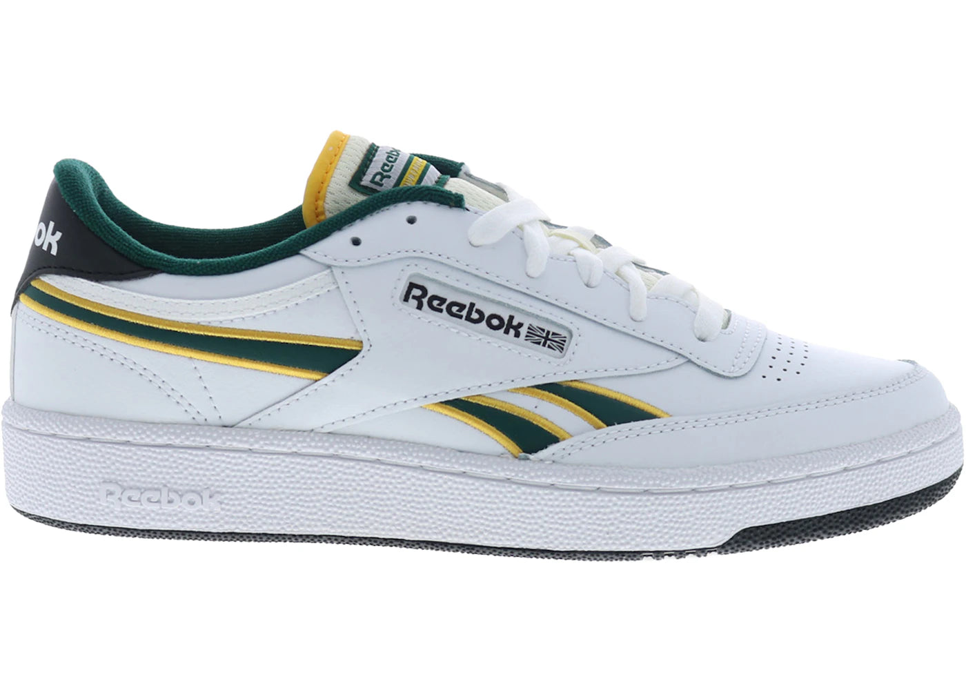Reebok Club C Revenge White Fierce Gold Green