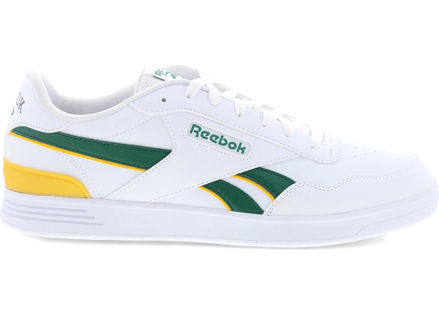 Reebok Court Advance Clip White Dark Green Clay