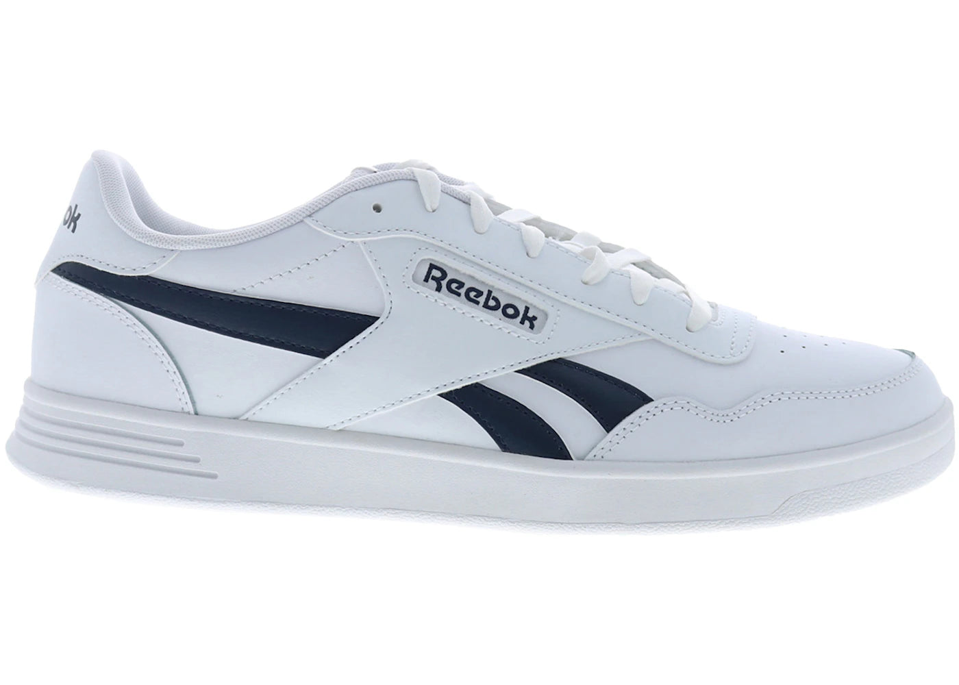 Reebok Court Advance White Vector Navy – Side Kicks