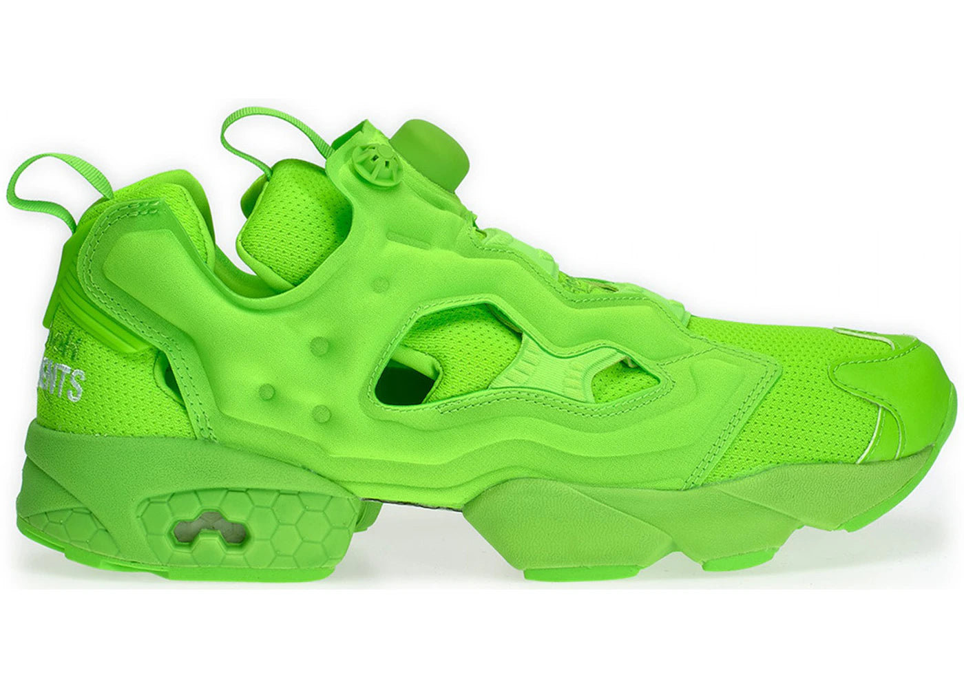 Reebok Instapump Fury Vetements Fluorescent Green