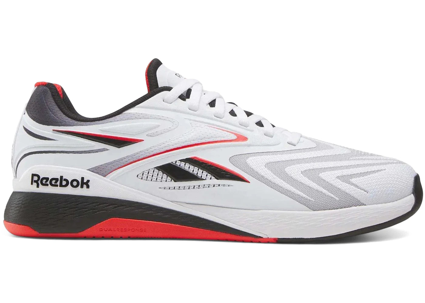 Reebok Nano X5 Edge White Black Sport Red