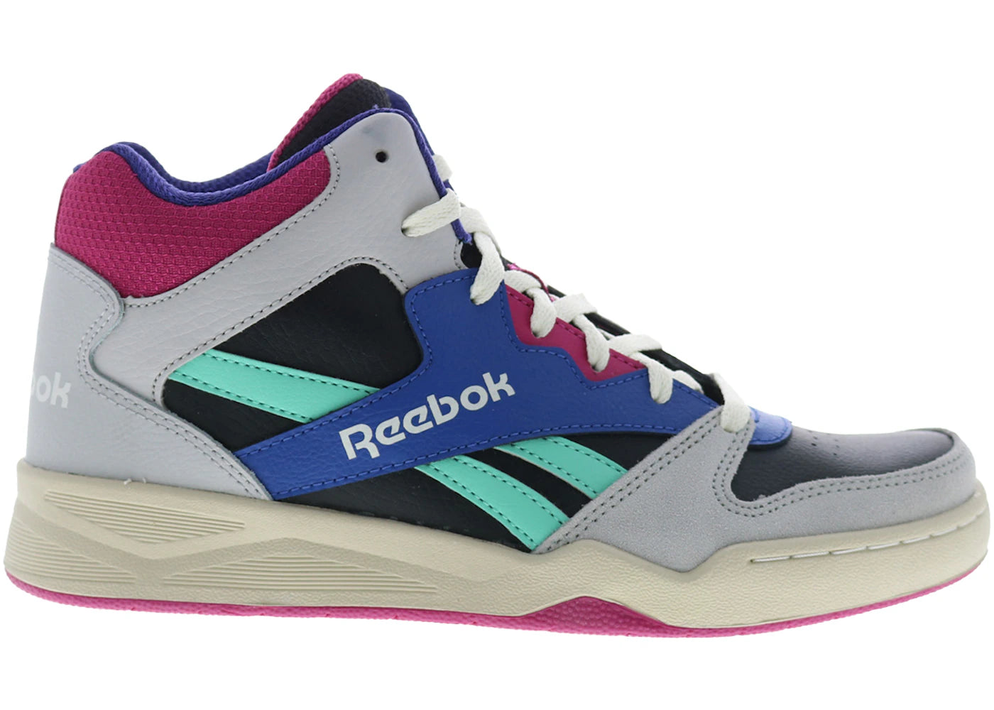 Reebok Royal BB4500 High 2 Grey Vector Blue