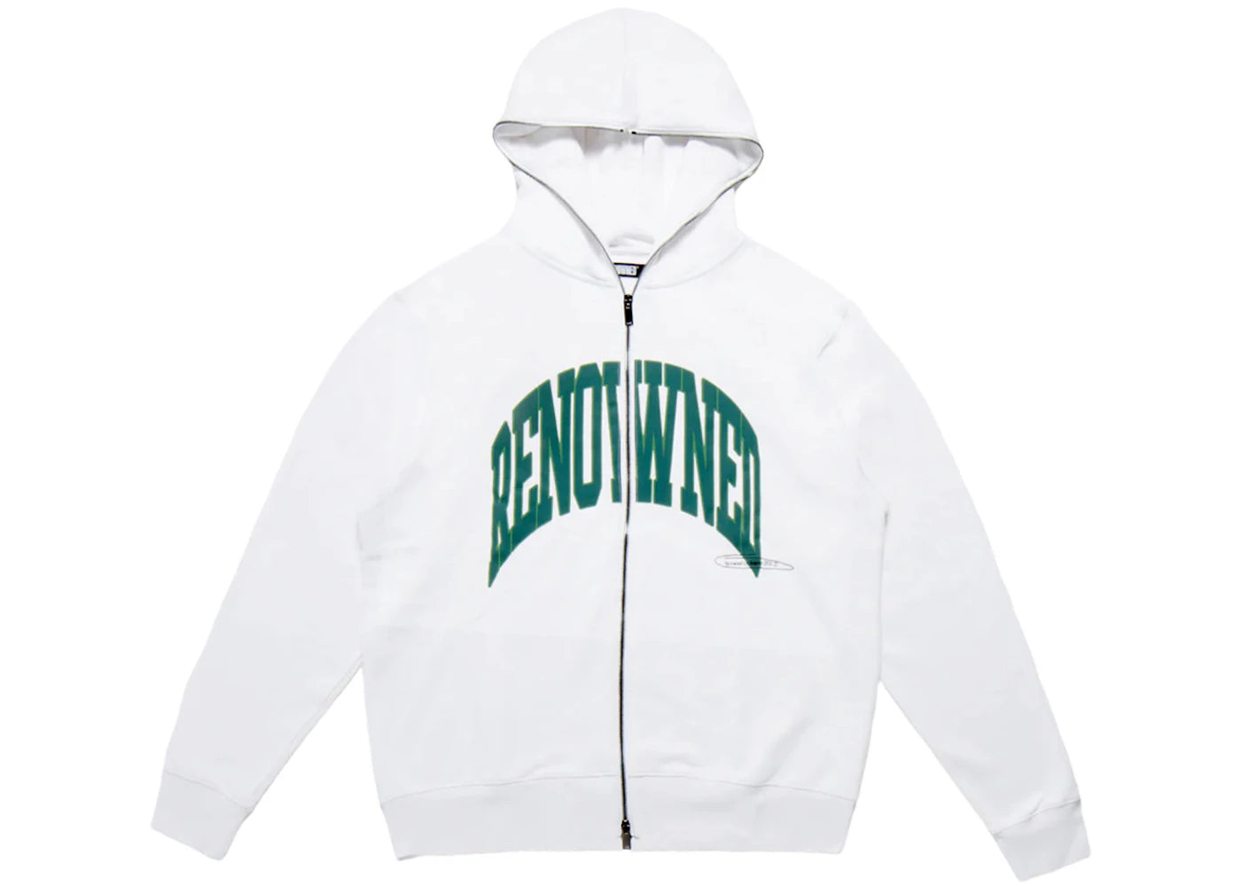 Renowned Arch Zip-Up Hoodie White