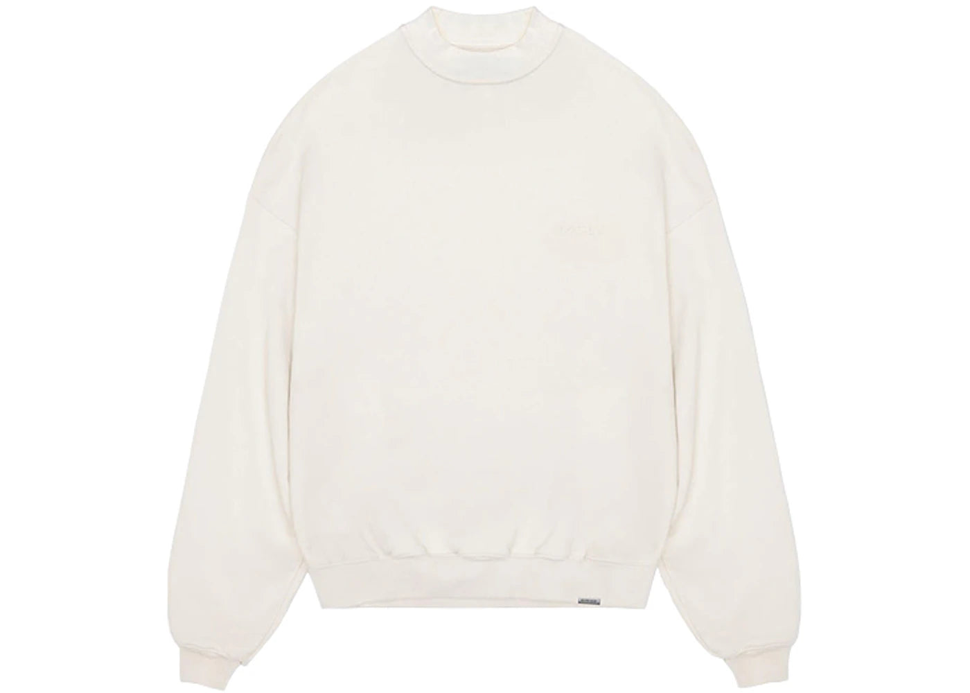 Represent Blank Oversized Crewneck Flat White