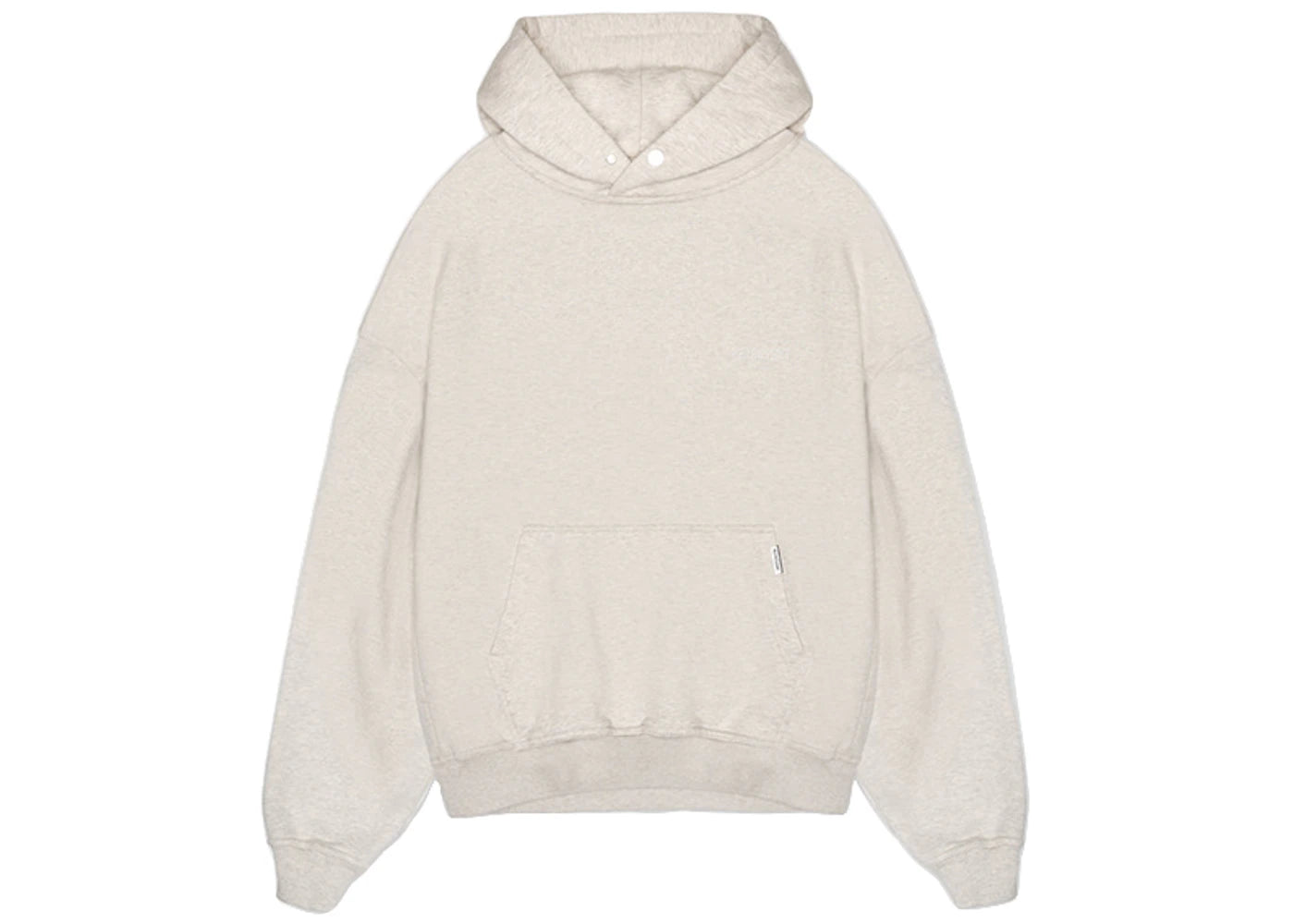 Represent Blank Oversized Hoodie Cream Marl