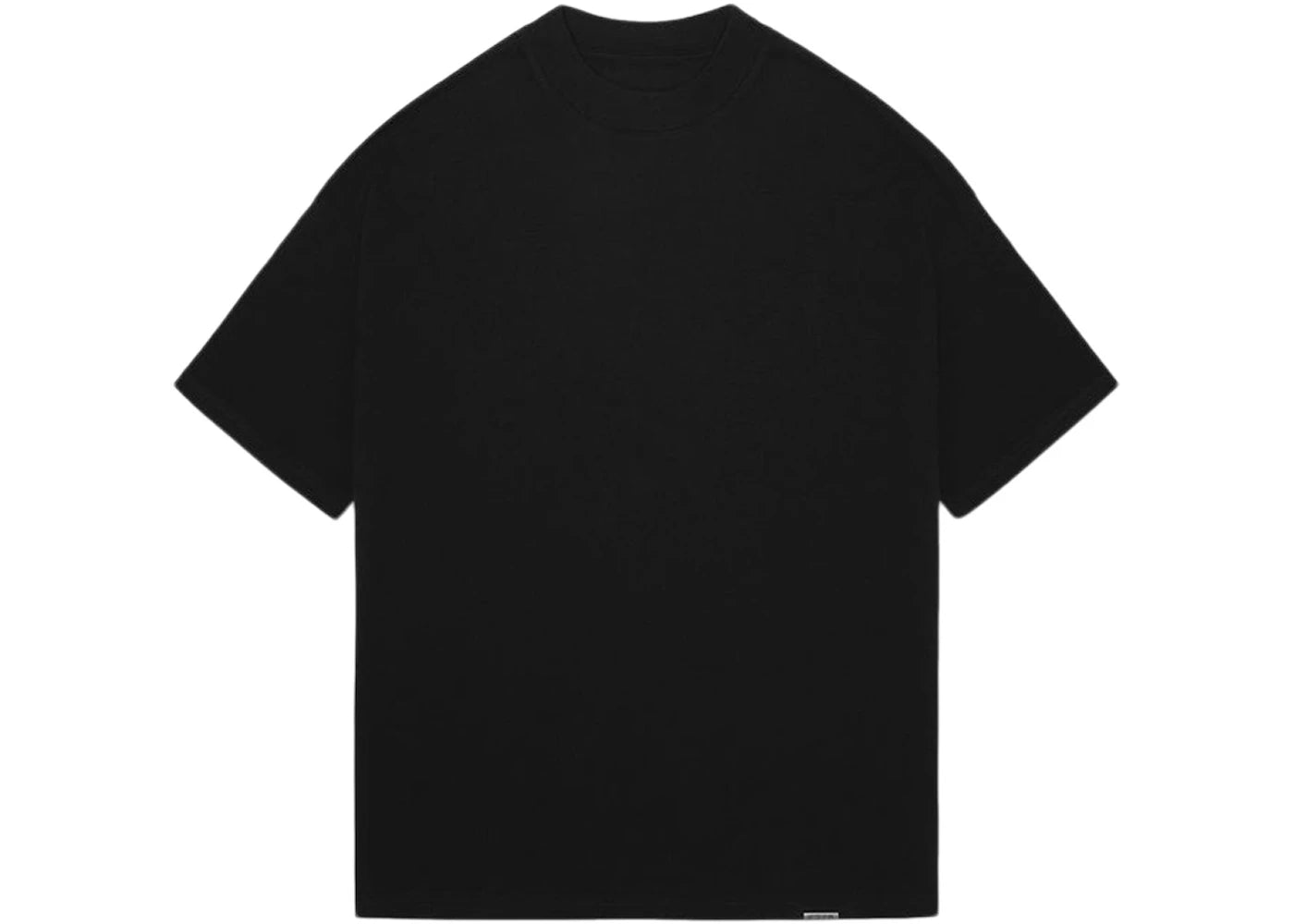 Represent Blank Oversized T-Shirt Jet Black