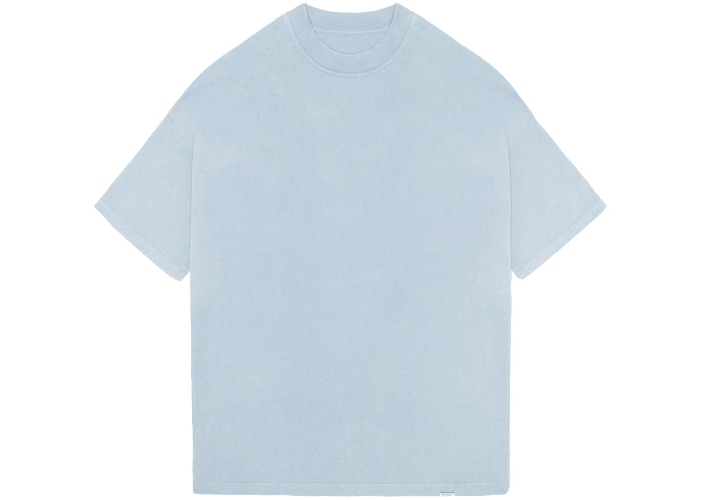 Represent Blank Oversized T-Shirt Washed Blue