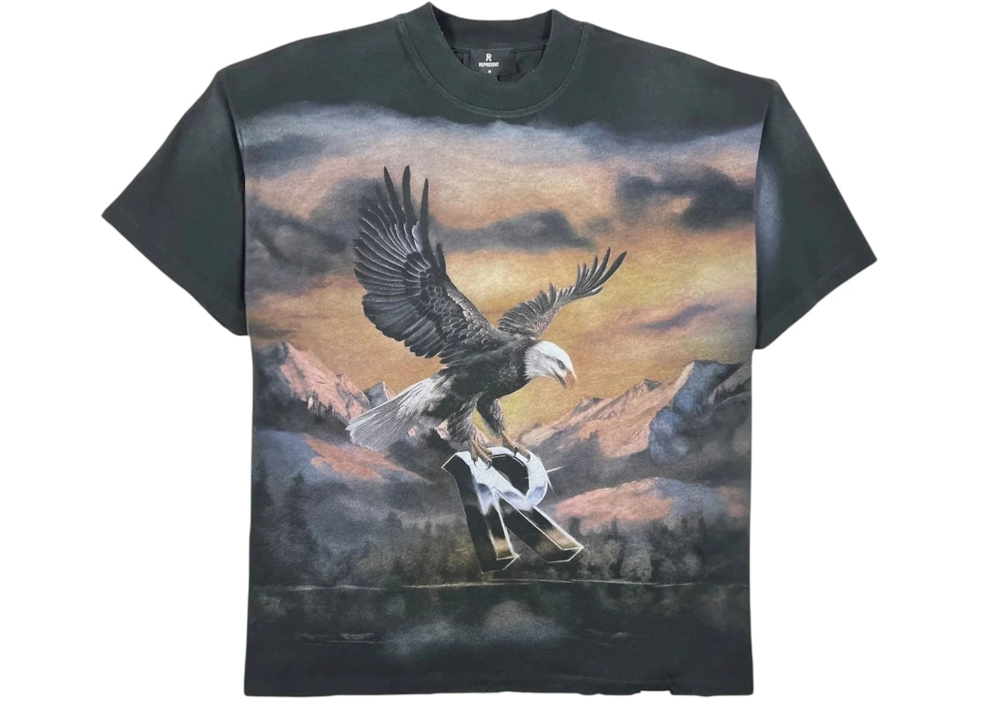 Represent Chrome Flight T-shirt Black