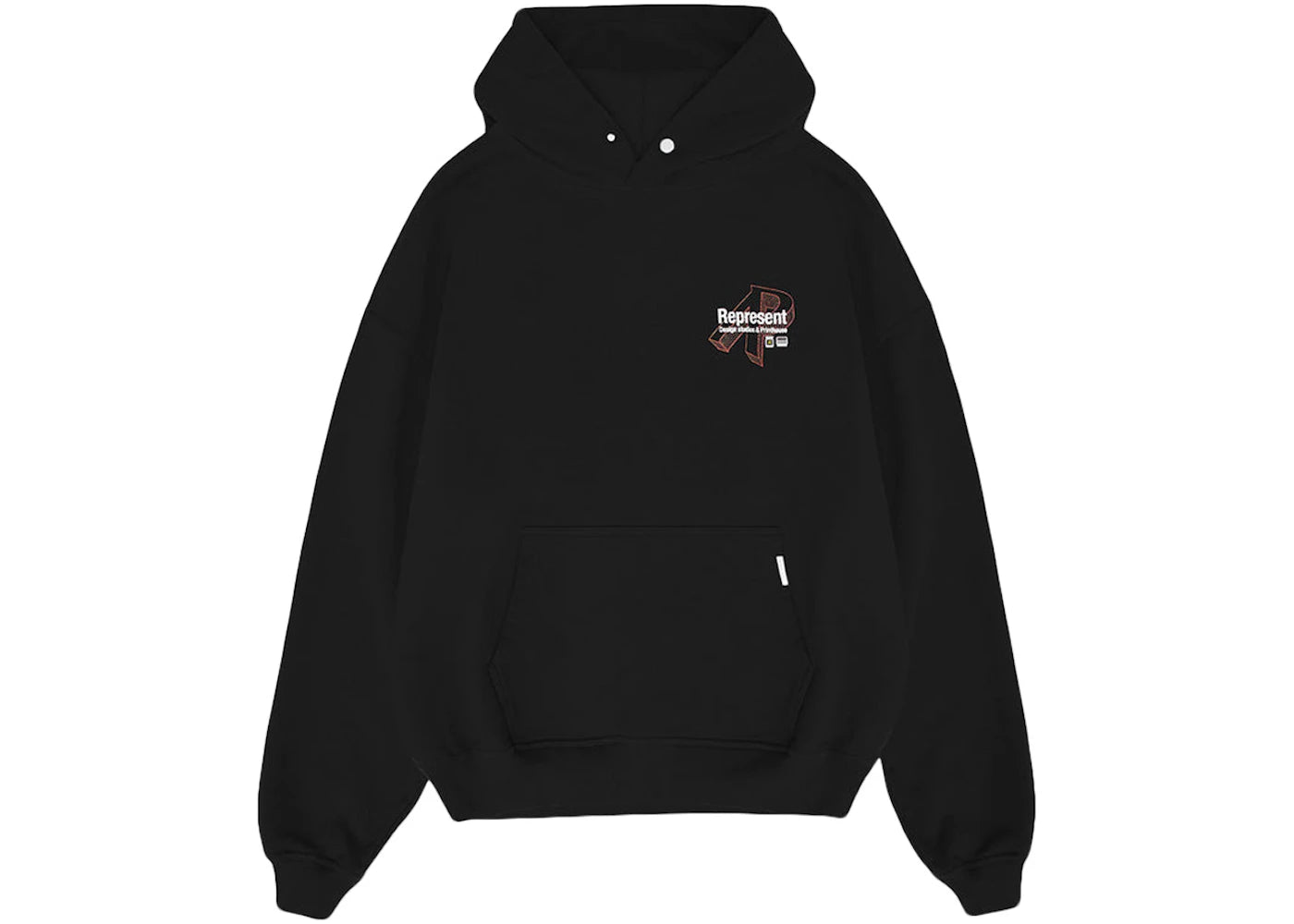 Represent Design Studios Hoodie Black/Multi