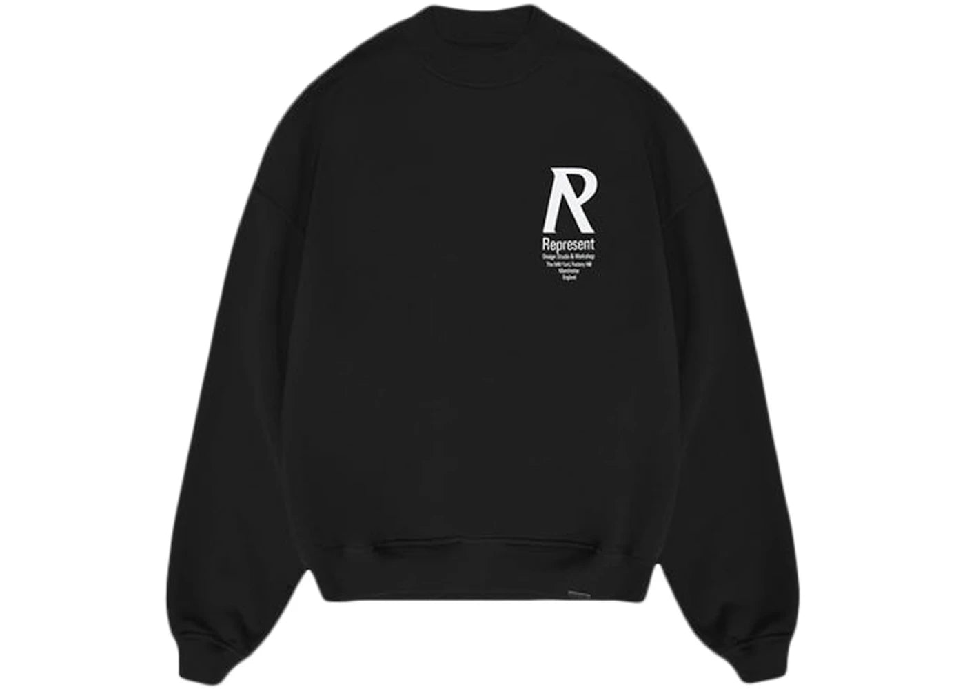 Represent Initial Sweater Black