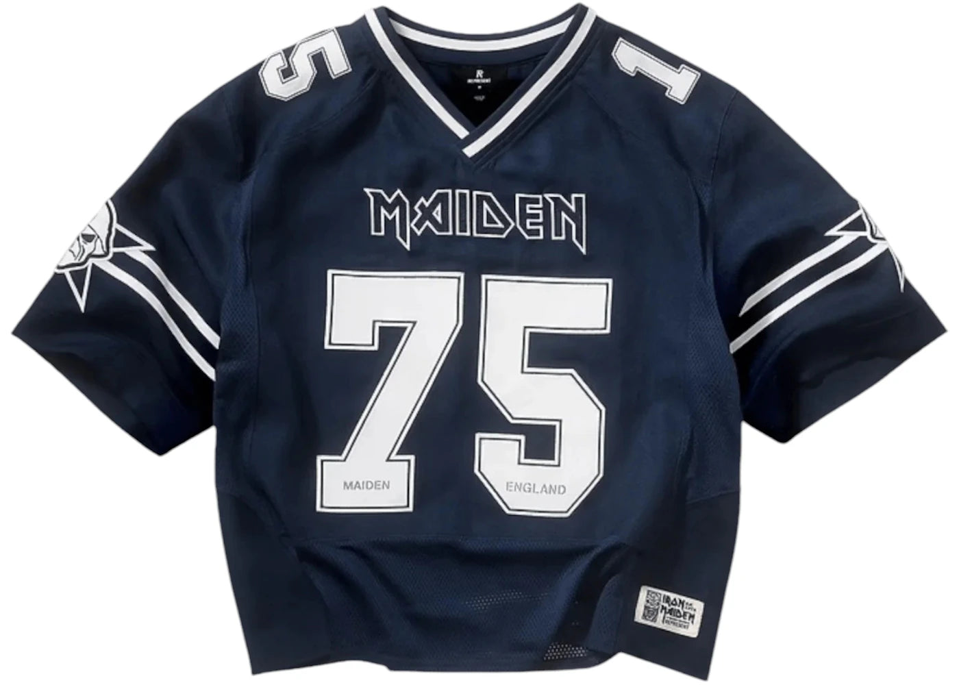 Represent Iron Maiden Anniversary Jersey Blue