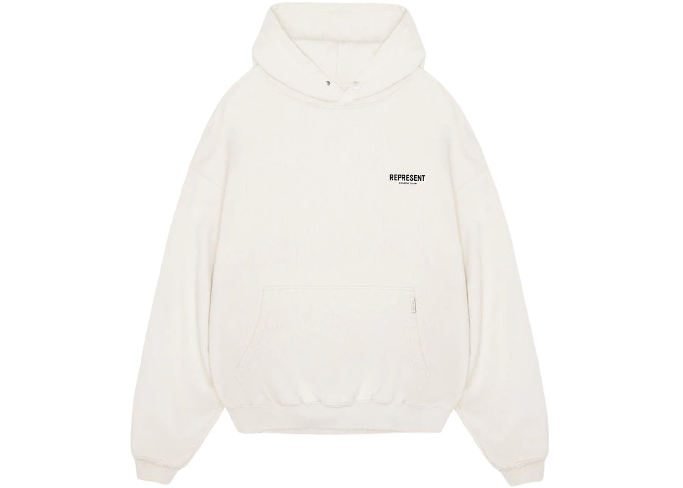 Represent Owner's Club Hoodie Flat White/Black