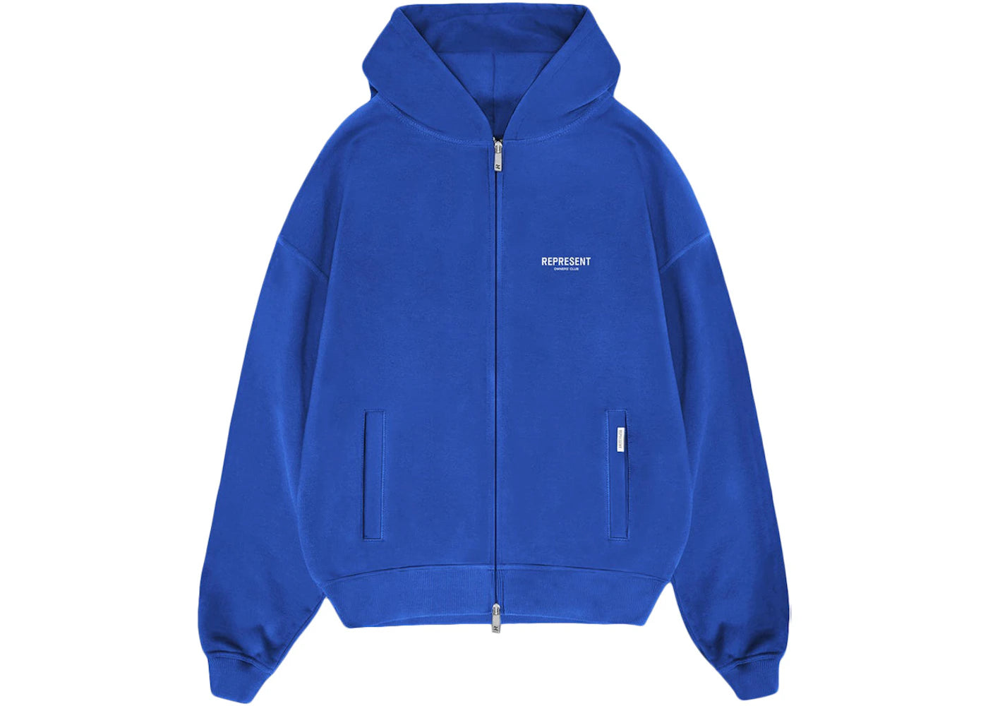 Represent Owners Club Zip Hoodie Cobalt