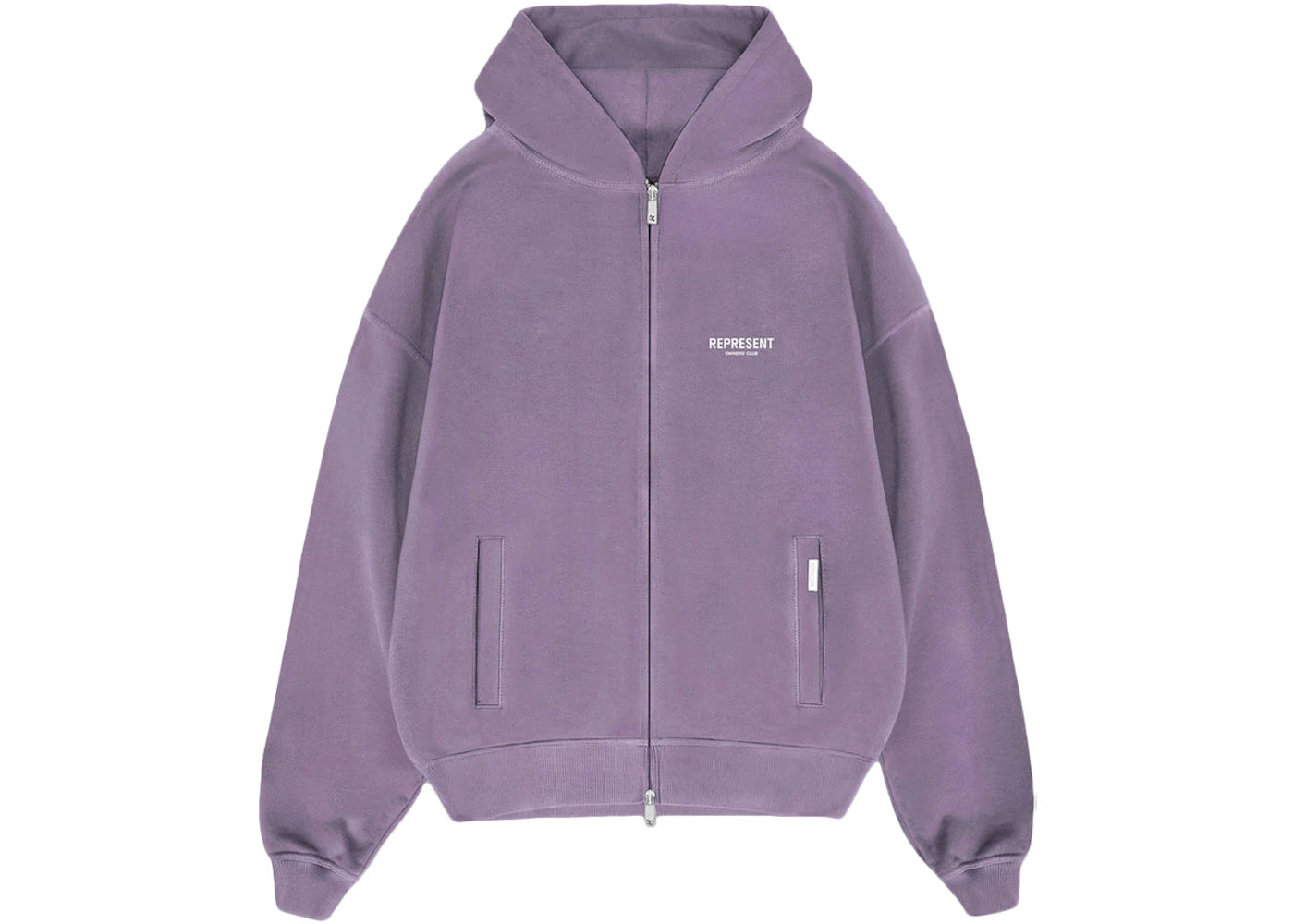 Represent Owners Club Zip Hoodie Vintage Violet