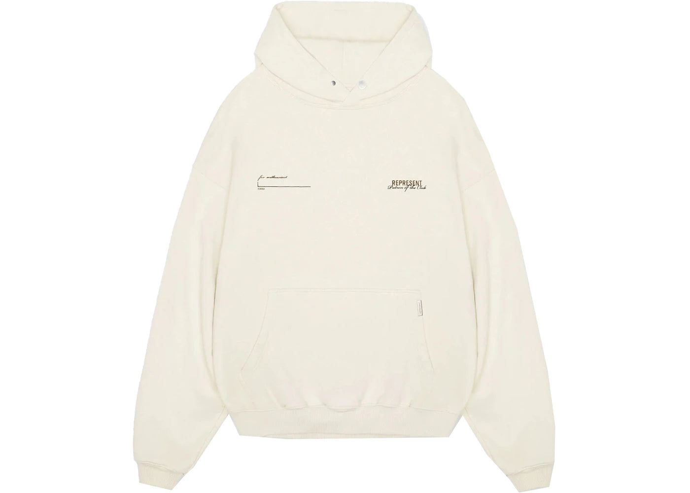 Represent Patron Of The Club Hoodie Cream