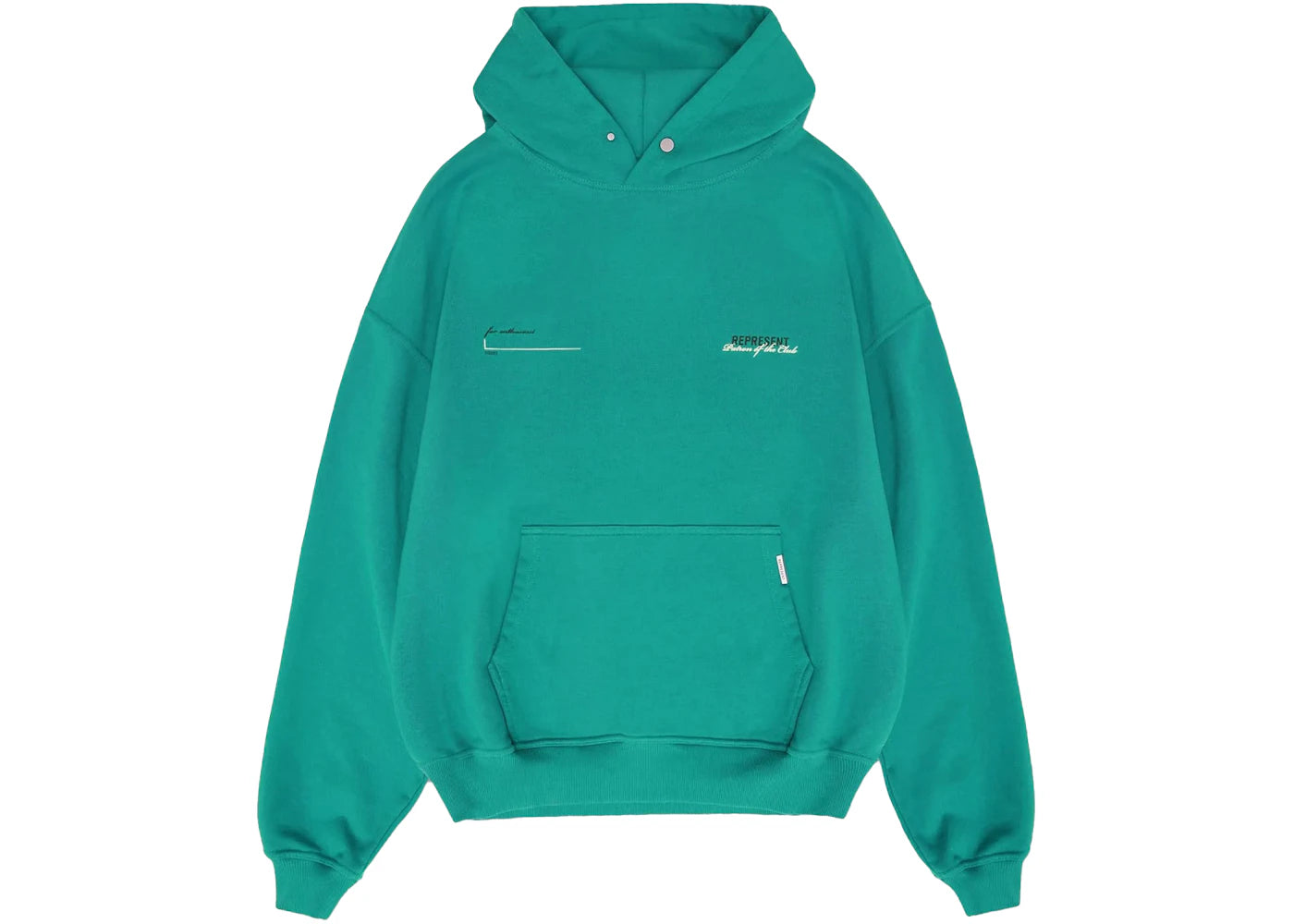 Represent Patron Of The Club Hoodie Teal