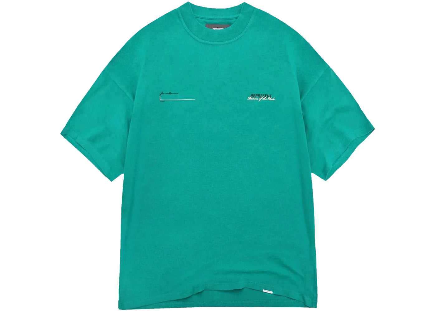 Represent Patron Of The Club Tee Teal