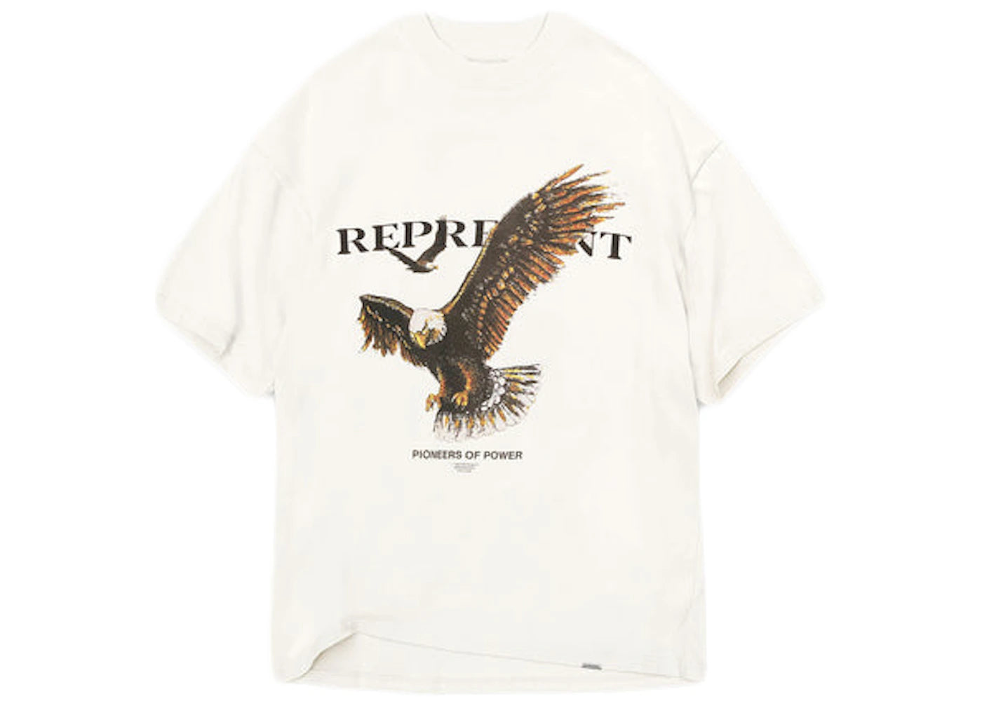 Represent Pioneers Of Power T-shirt Flat White