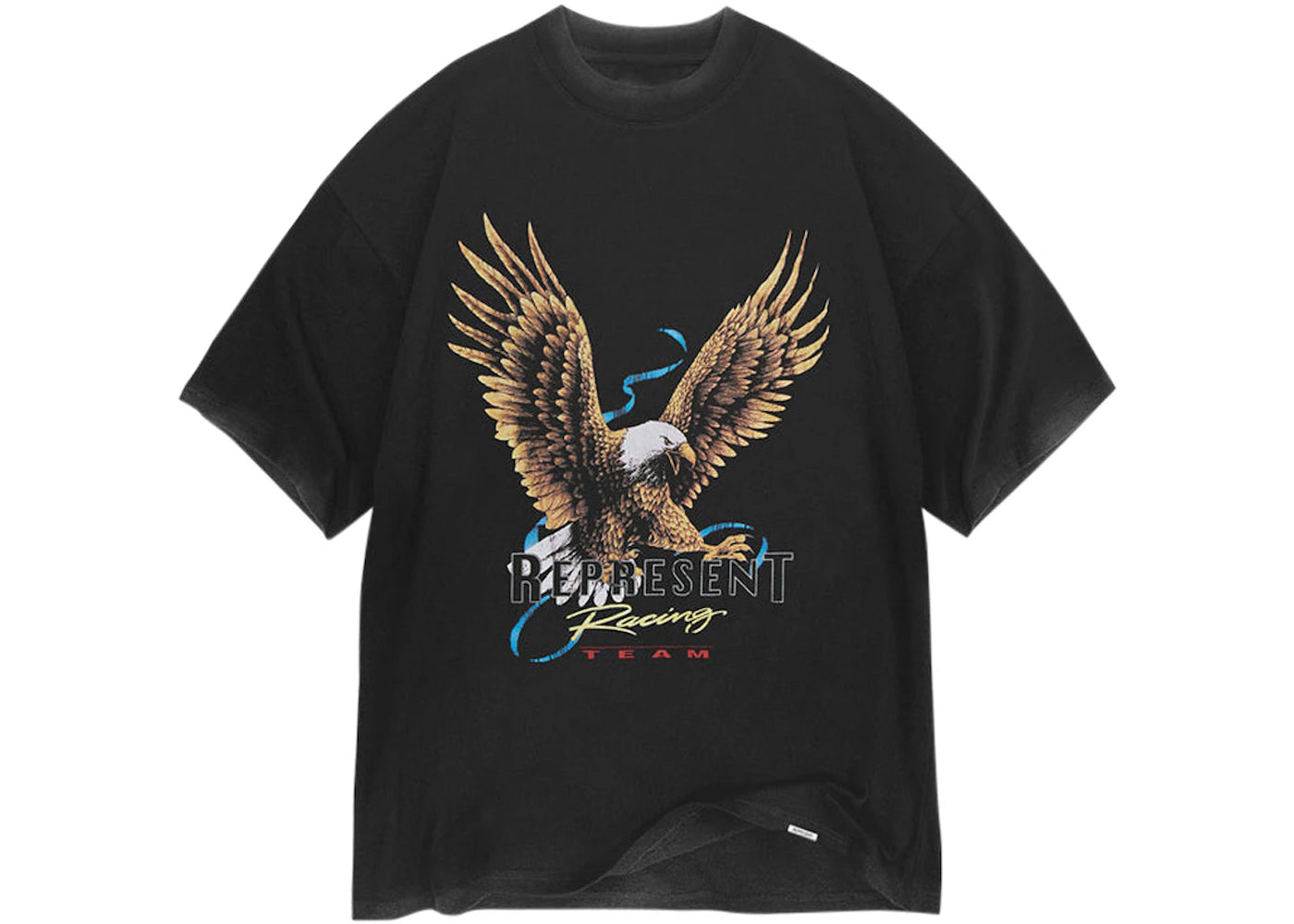 Represent Racing Team Eagle T-Shirt Vintage Black