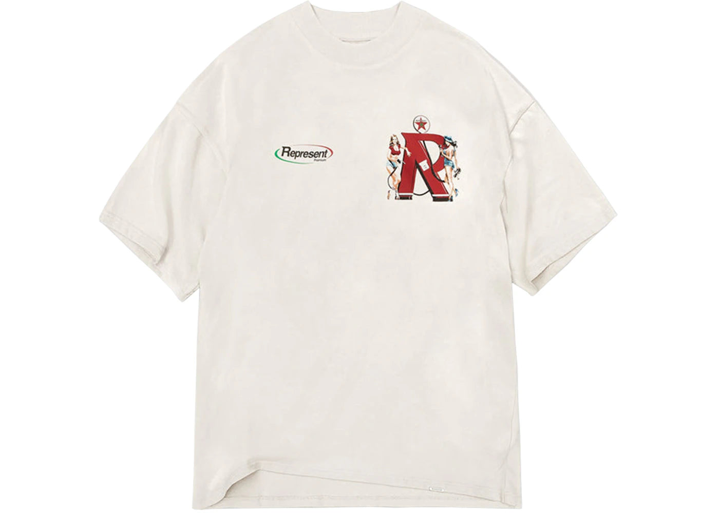 Represent Represent Premium T-shirt Flat White