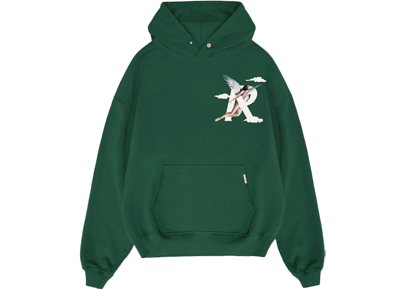 Represent Storms In Heaven Hoodie Racing Green