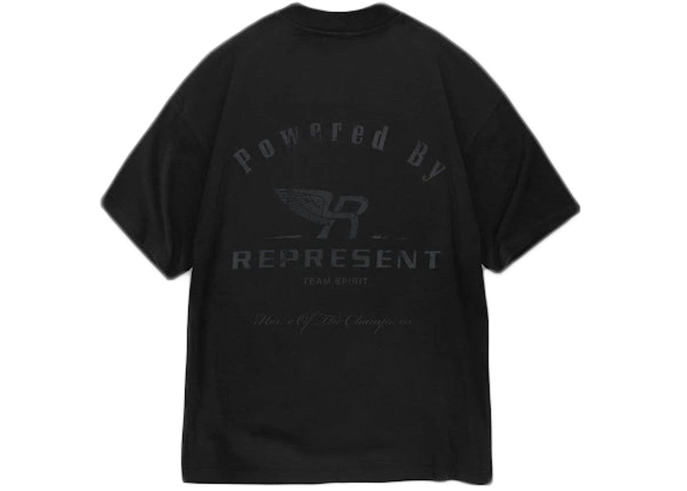 Represent Team Spirit T-shirt Off Black