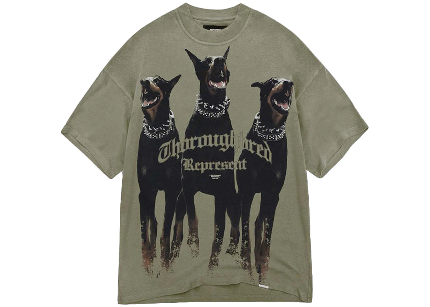 Represent Thoroughbred T-shirt Khaki