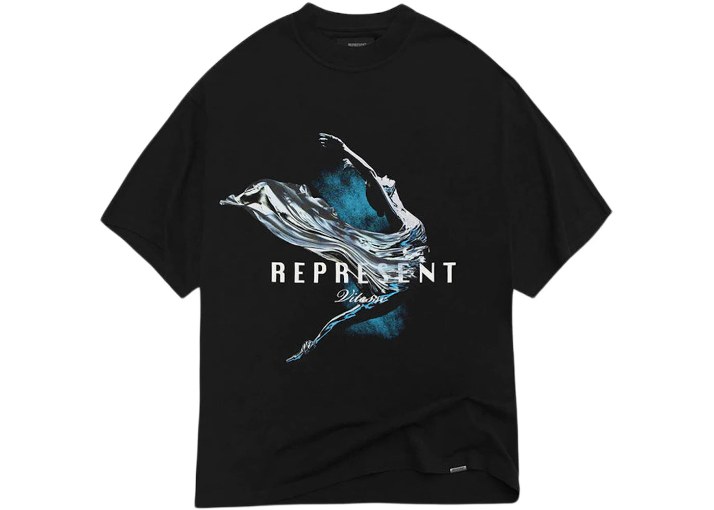 Represent Vitesse T-Shirt Jet Black