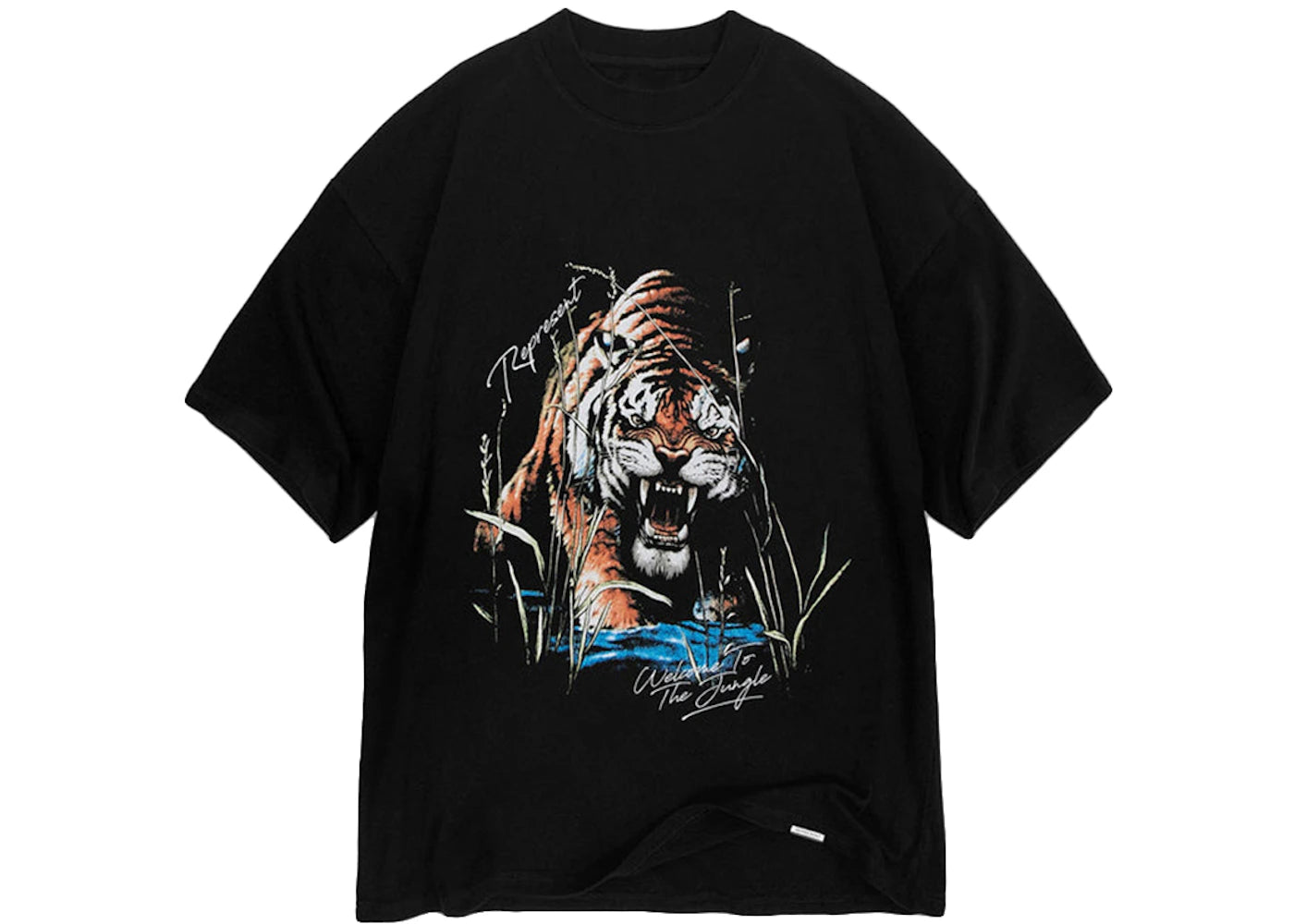 Represent Welcome To The Jungle T-shirt Off Black