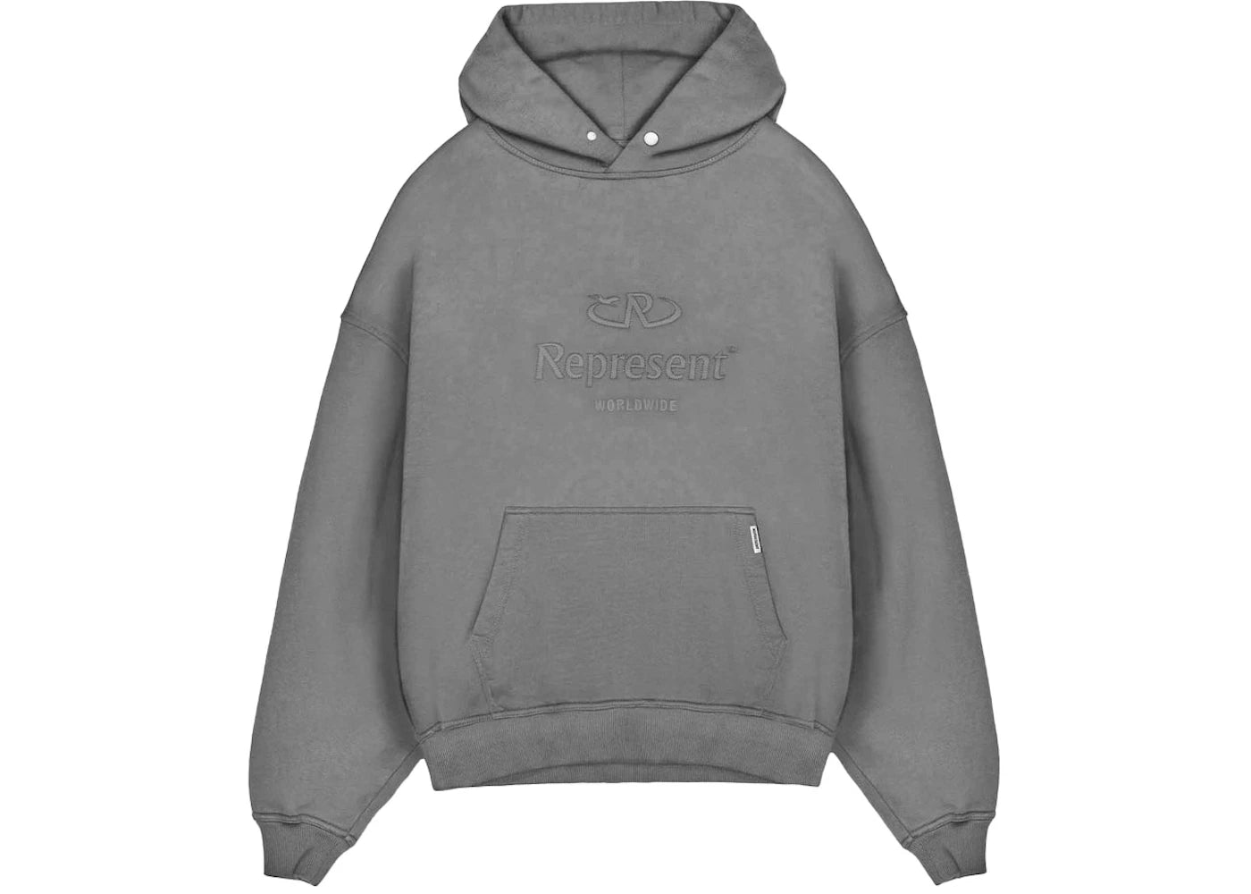 Represent Worldwide Hoodie Ultimate Grey