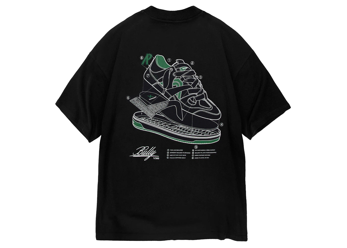 Represent x StockX Bully Tee (Edition of 300) Aged Black