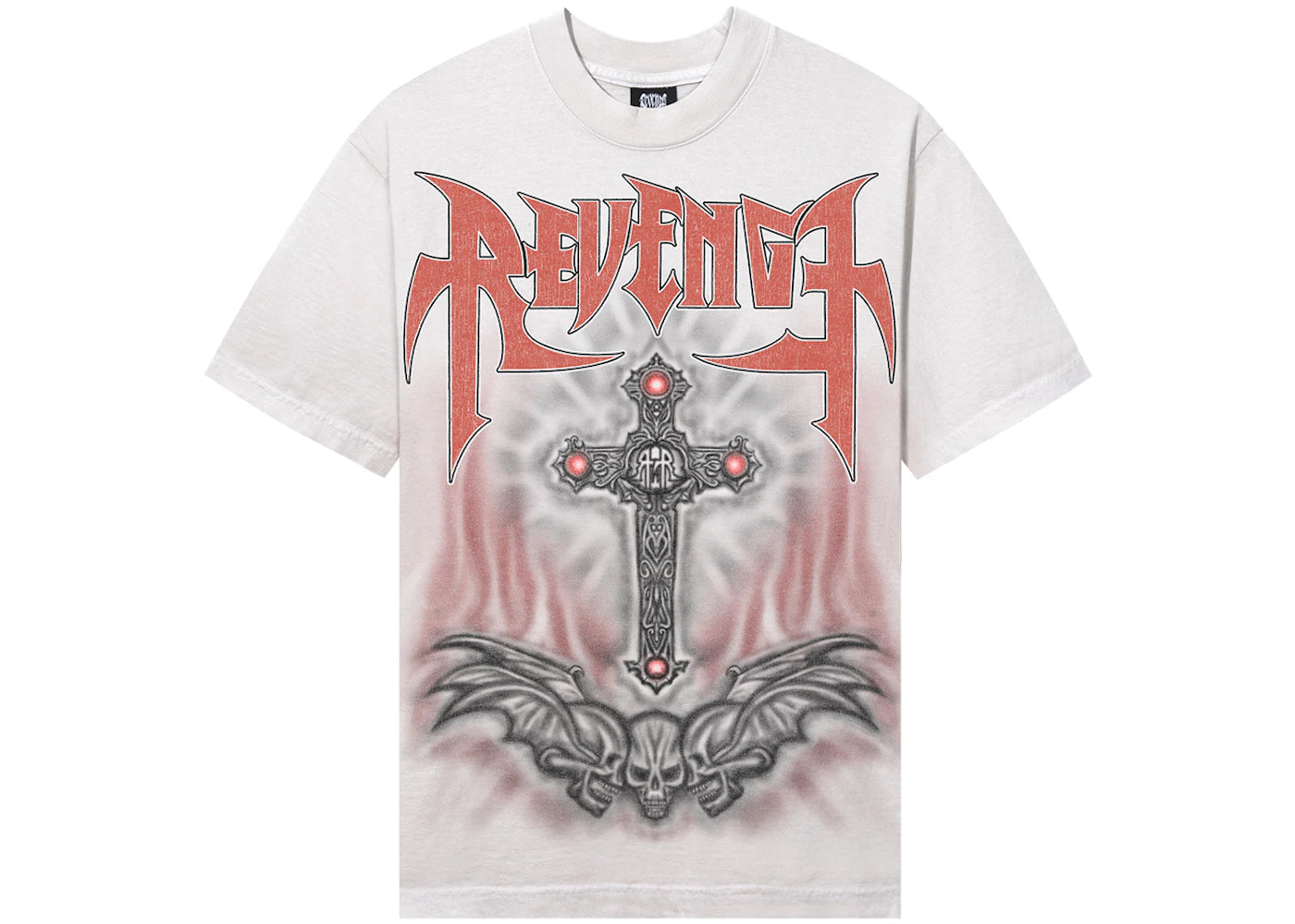 Revenge Airbrush Metal Tee Cement