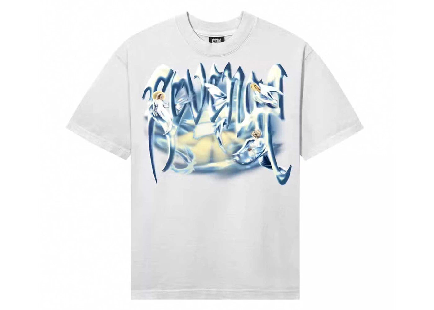 Revenge Angel Arch Logo Tee White