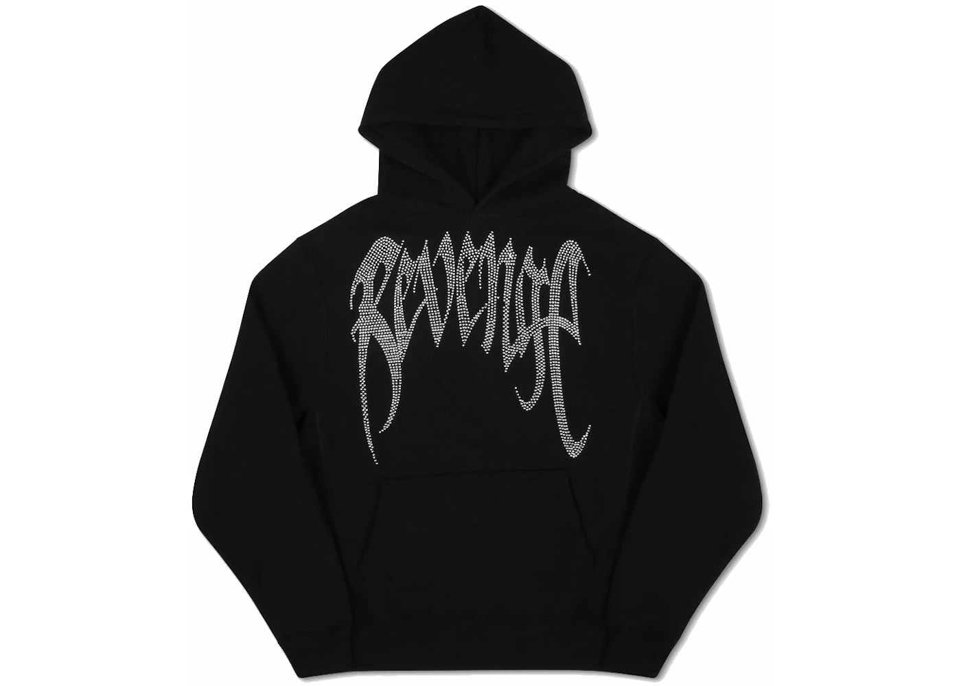 Revenge Bejeweled Arc Logo Hoodie Black