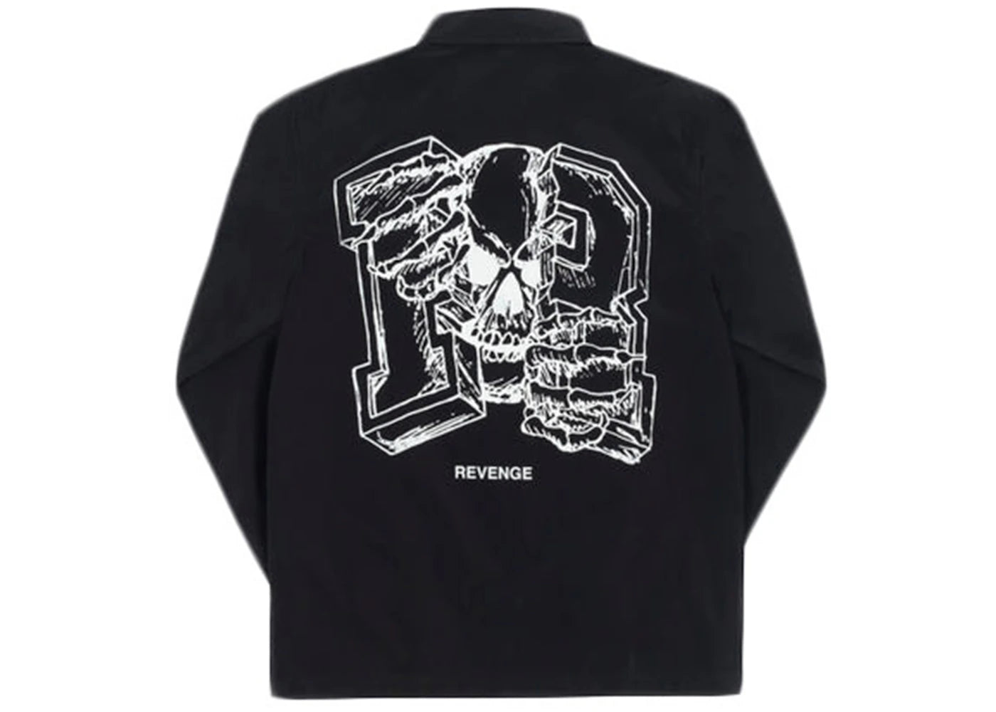 Revenge Broken R Coaches Jacket Black