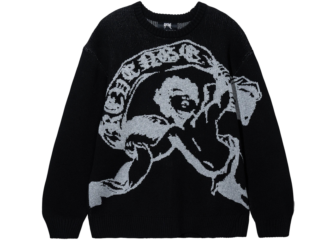 Revenge Cherub Knit Black/Grey