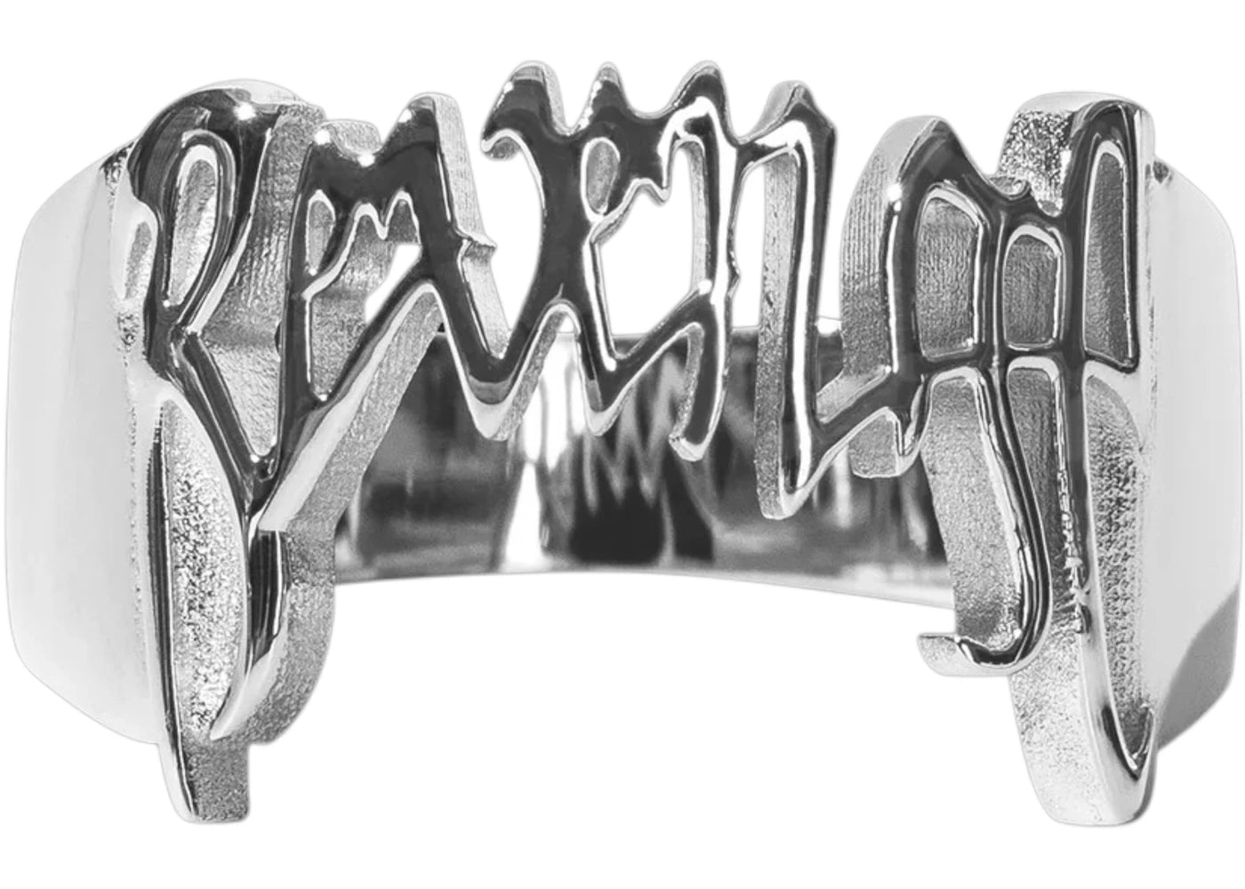 Revenge Chrome Arch Logo Ring