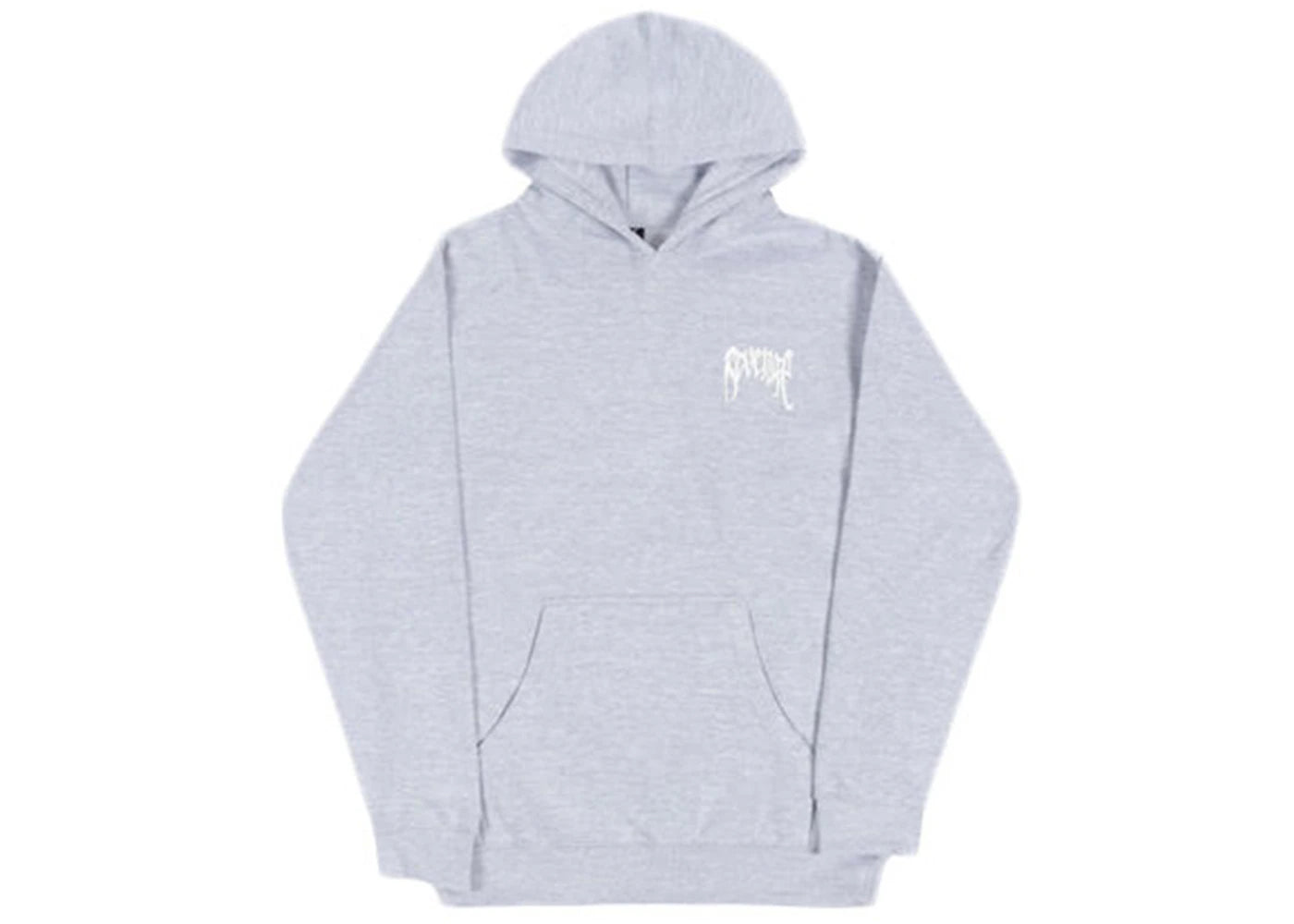 Revenge Dual Arch Logo Hoodie Grey/White