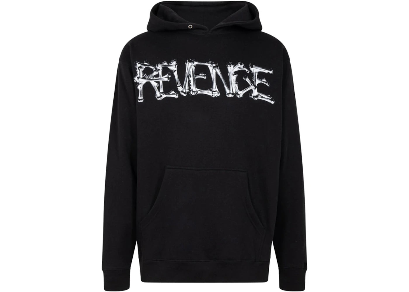 Revenge Durk Bones Hoodie Black