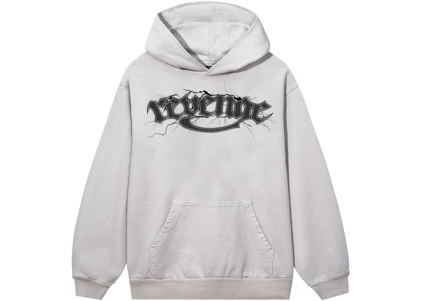 Revenge Electricity Hoodie Cement