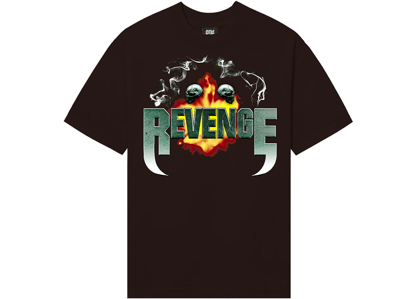 Revenge Explosion Tee Chocolate Brown