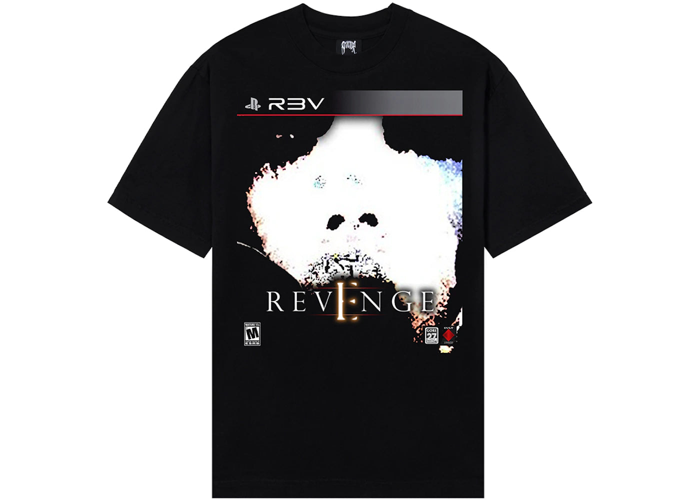 Revenge Game Cover Tee Black