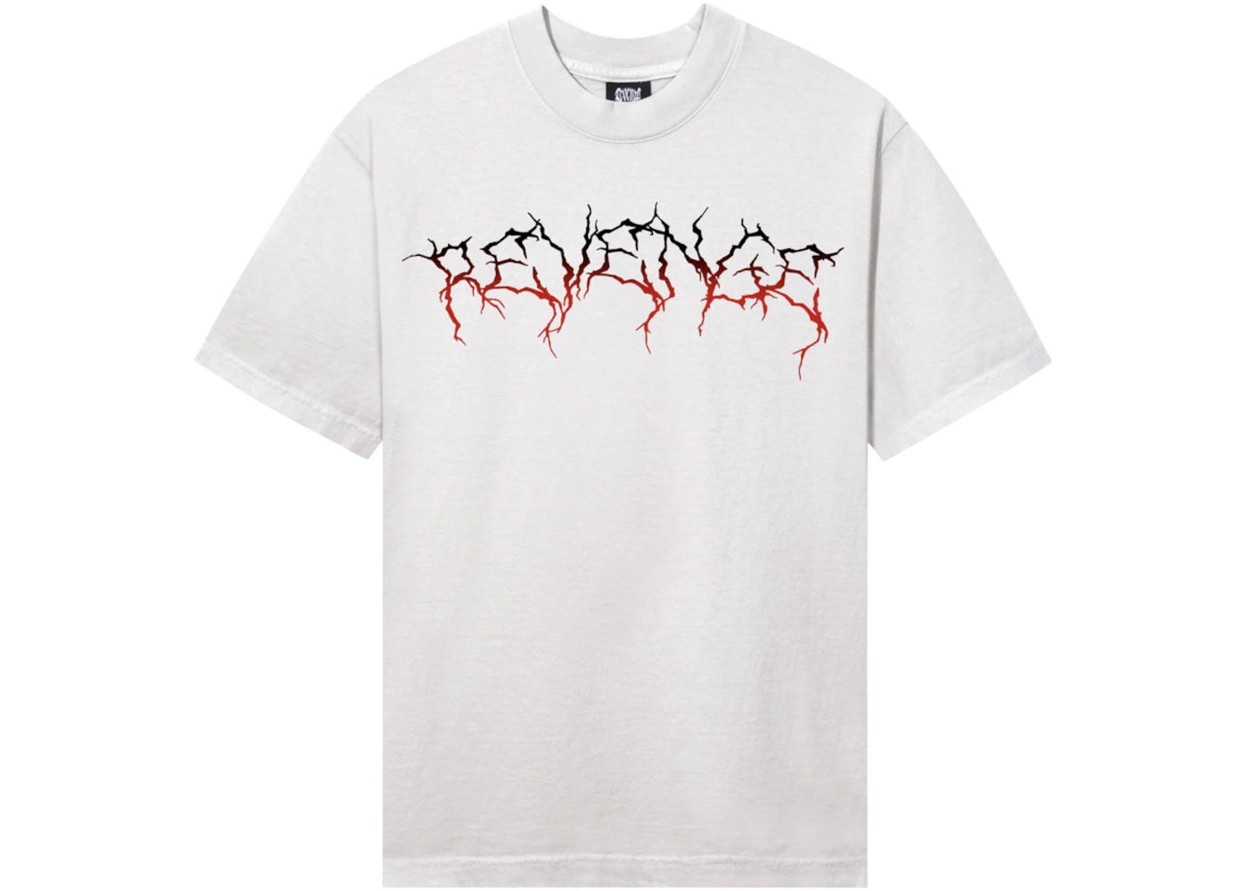 Revenge Gradient Lightning T-shirt Cement/Red